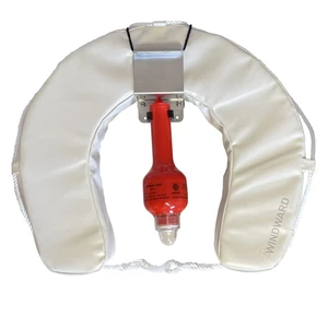 Windward LED Horseshoe Lifebuoy Set White