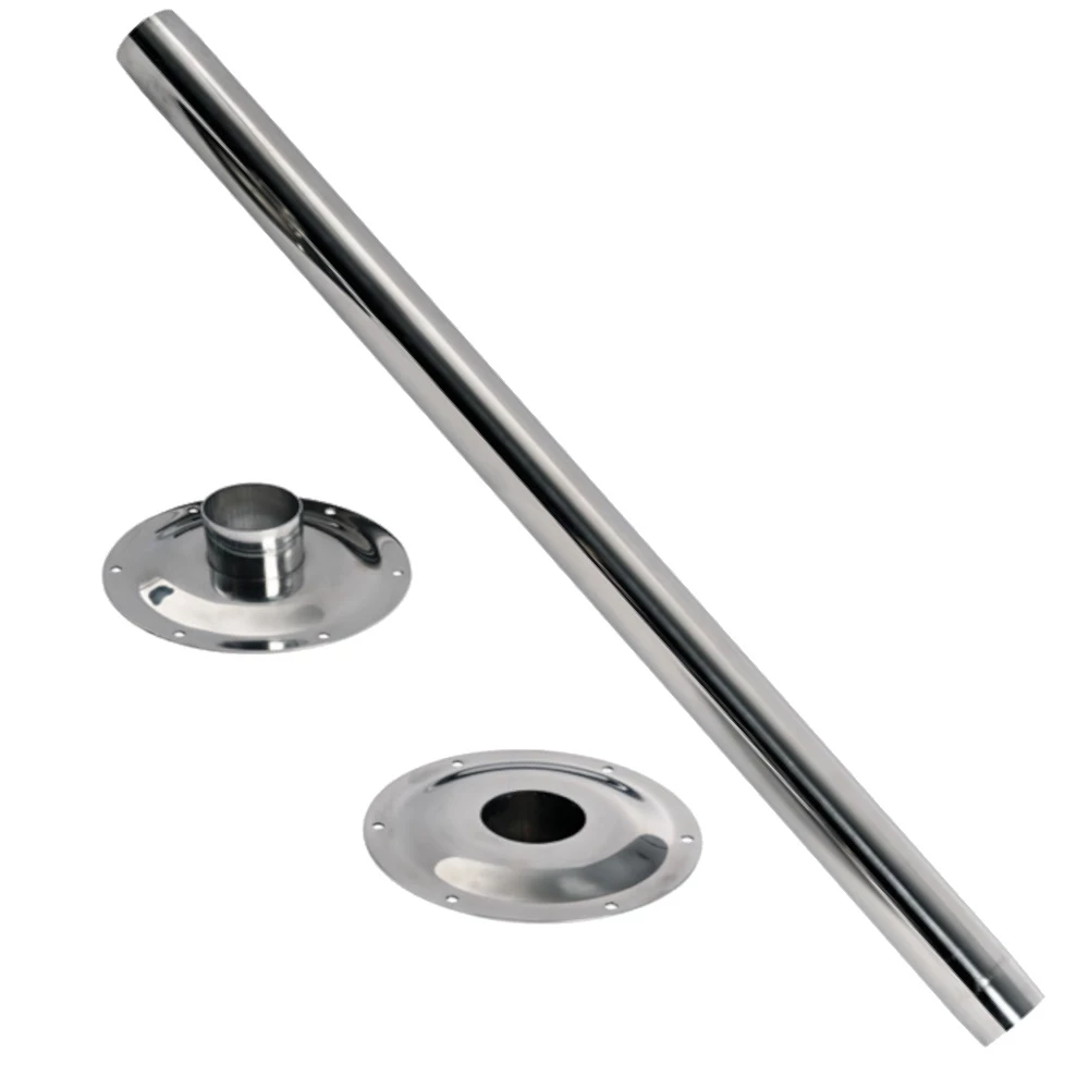 Osculati Table Pedestal Set Stainless Steel 