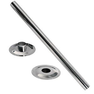 Osculati Table Pedestal Set Stainless Steel 