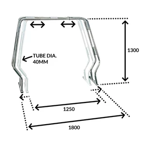 Osculati Adjustable Width RIB A-frame 