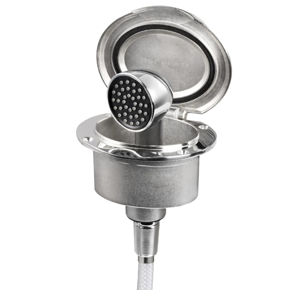 Elissa Deck Shower With Keji II Shower Head