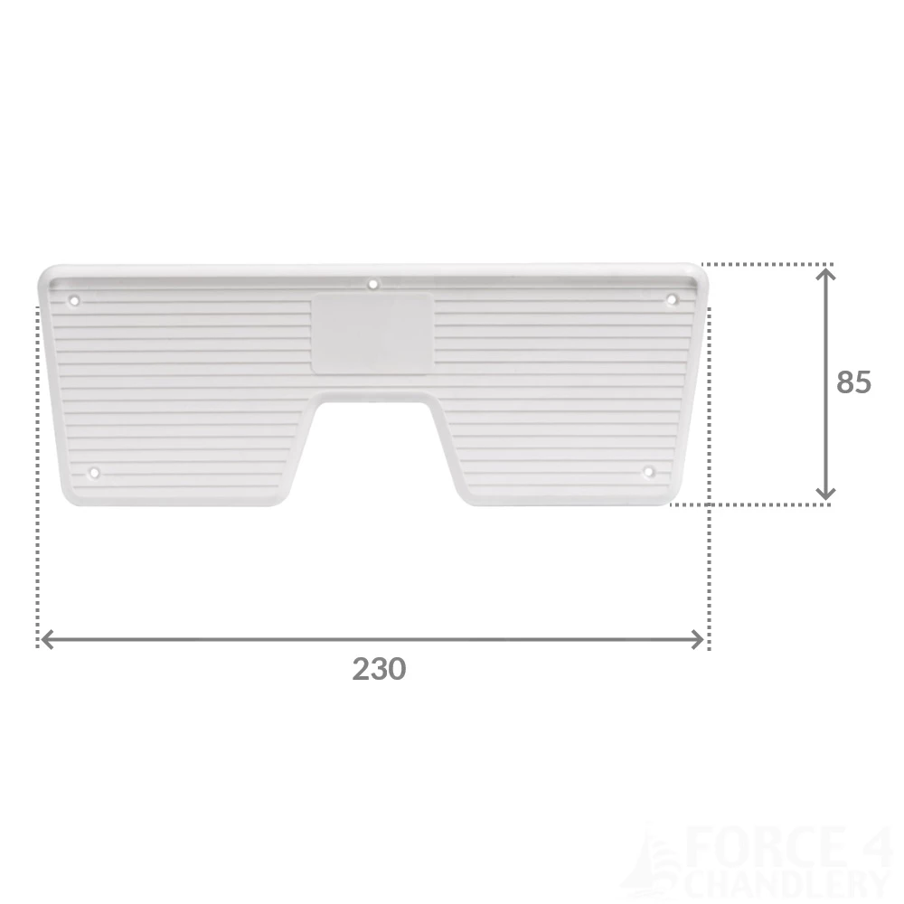 Outboard Motor Transom Pad 230 x 85mm