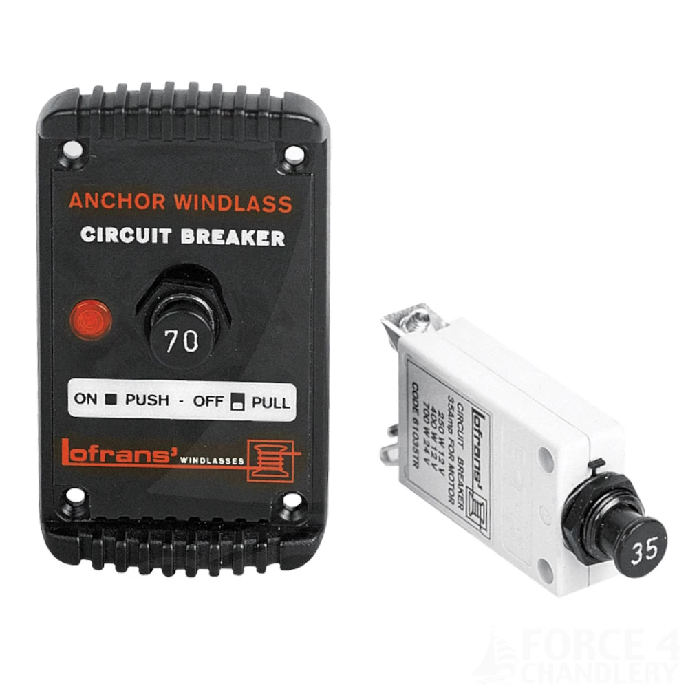 Lofrans Thermal Circuit Breaker with LED Indicator 100A 