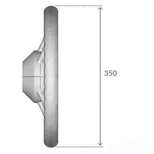 Osculati Siena Steering Wheel 350mm 