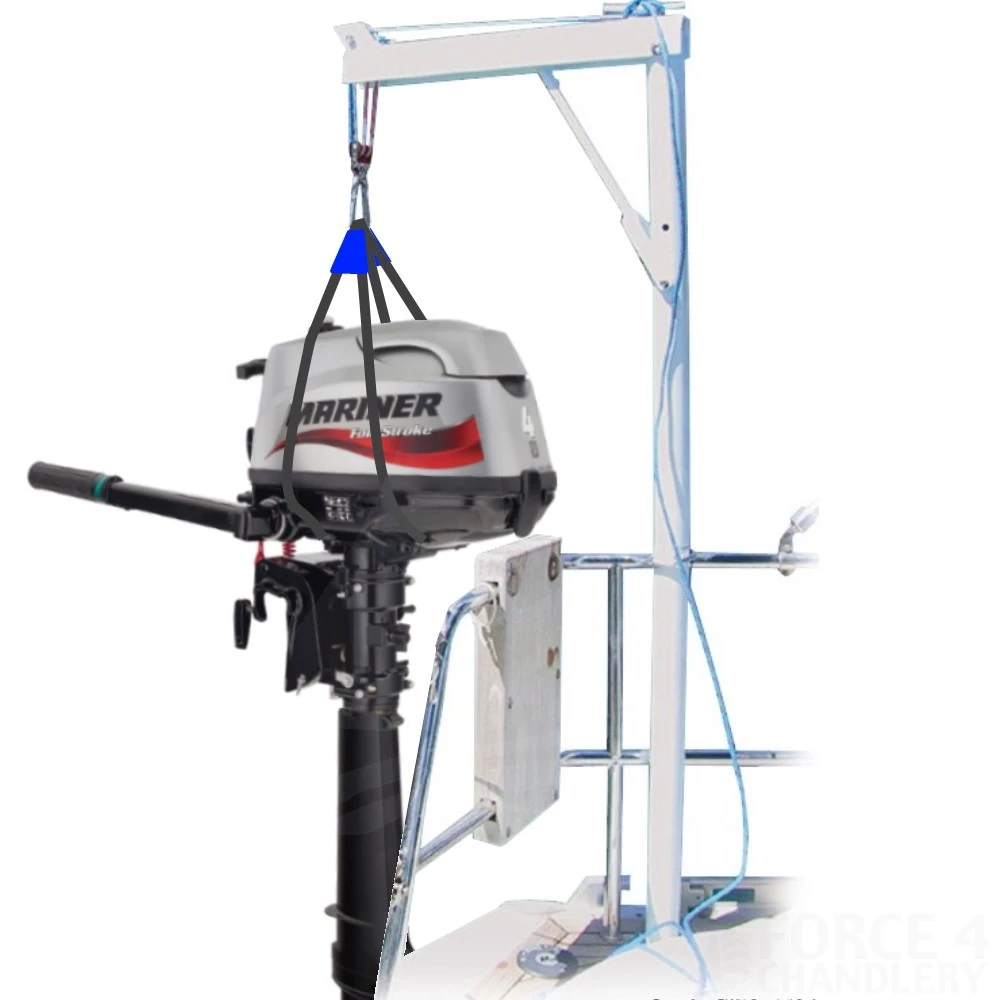 Osculati Stowable Outboard Engine Lifting Davit 