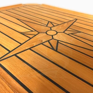 Force 4 Teak Table Top 51x75cm 