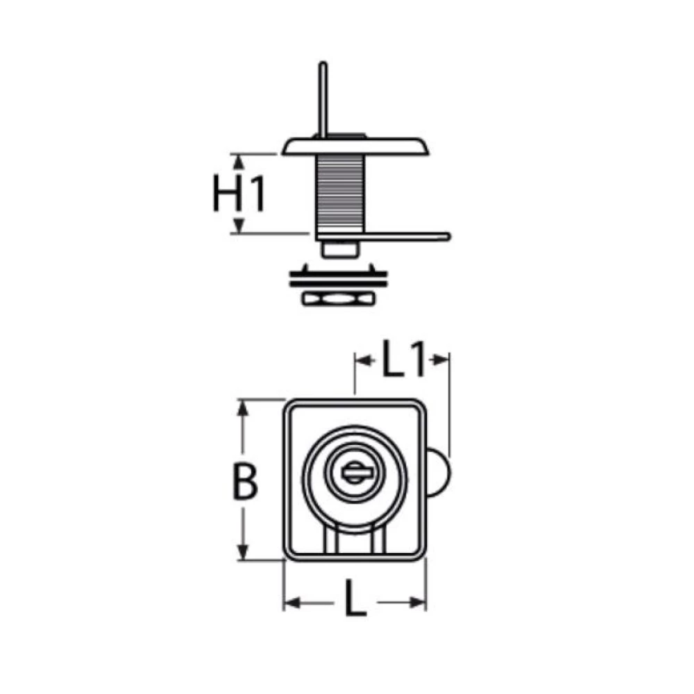 Lifting Handle with Lock