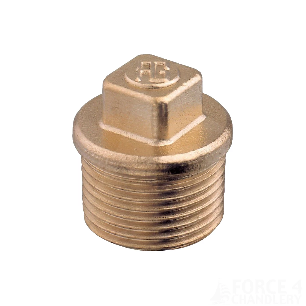 Guidi Male Brass Blanking Plug 1/2