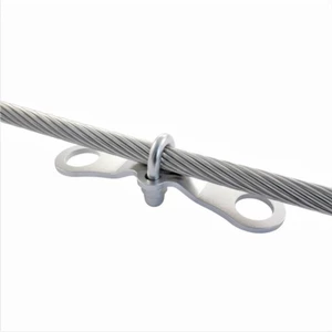 Force 4 Stainless Steel Wire Rope Cleat 8-10mm