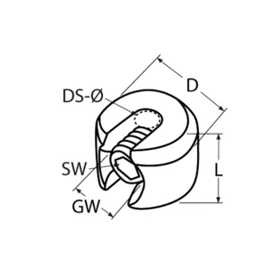 Force 4 Wire Rope Stopper Clamp 