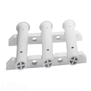 Lalizas Bulkhead Triple Fishing Rod Storage Rack 