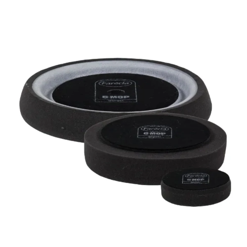 G Mop 8" Black Waffle Finishing Foam