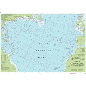Imray Chart 100 - North Atlantic Ocean Passage Chart