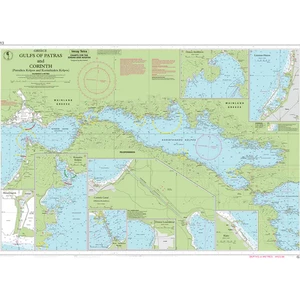 Imray G13 Gulf of Patras and Corinth 