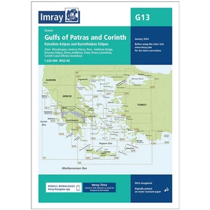 Imray G13 Gulf of Patras and Corinth 