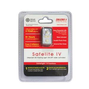 Lalizas LED SOLAS Water Activated Flashing Lifejacket Light 