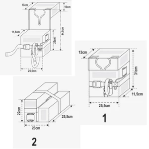 Lalizas Folding 150N Foam SOLAS Lifejacket Child 