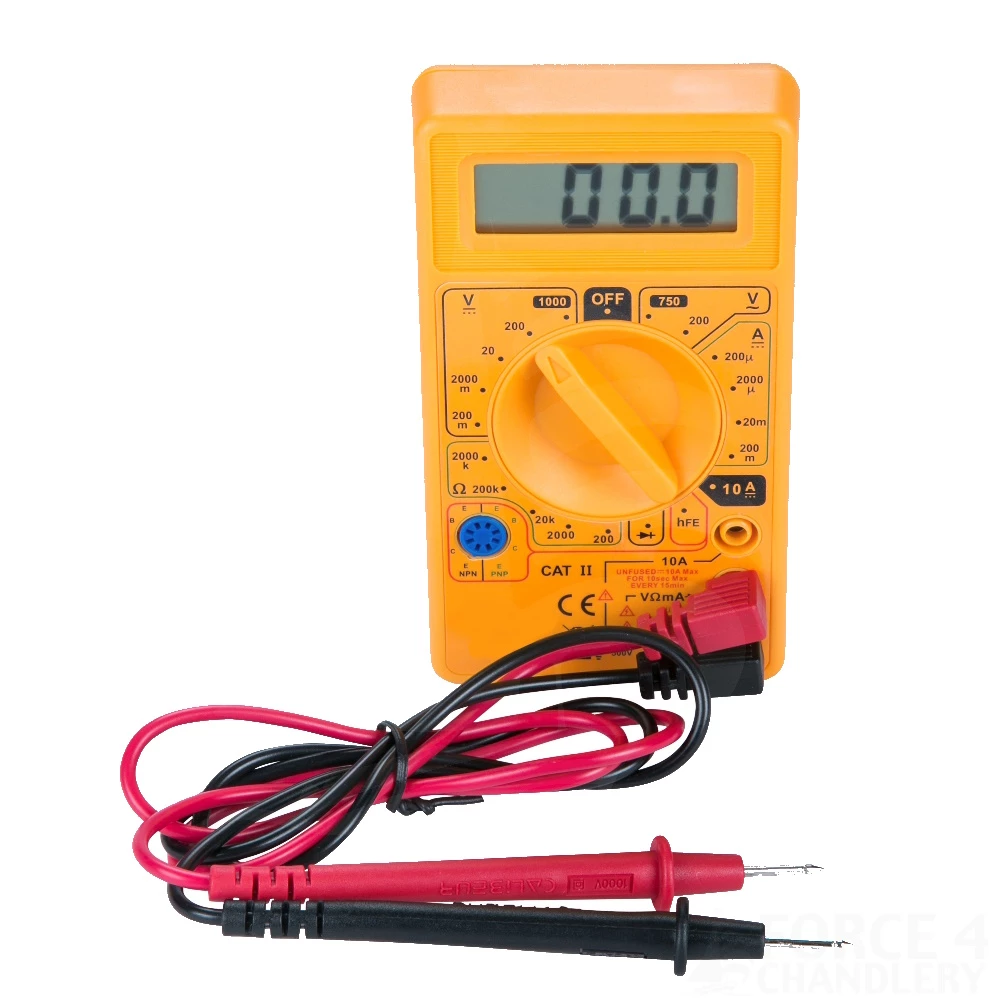 Motorfiets 4-in-1 Multifunctionele Meter - Toerenteller, Watertemperatuur, Voltmeter & Klok