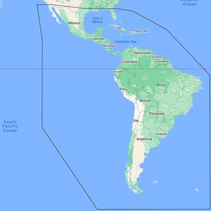 C-Map Discover Electronic Chart - South America & Caribbean