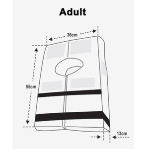 150N Foam SOLAS Lifejacket Adult 