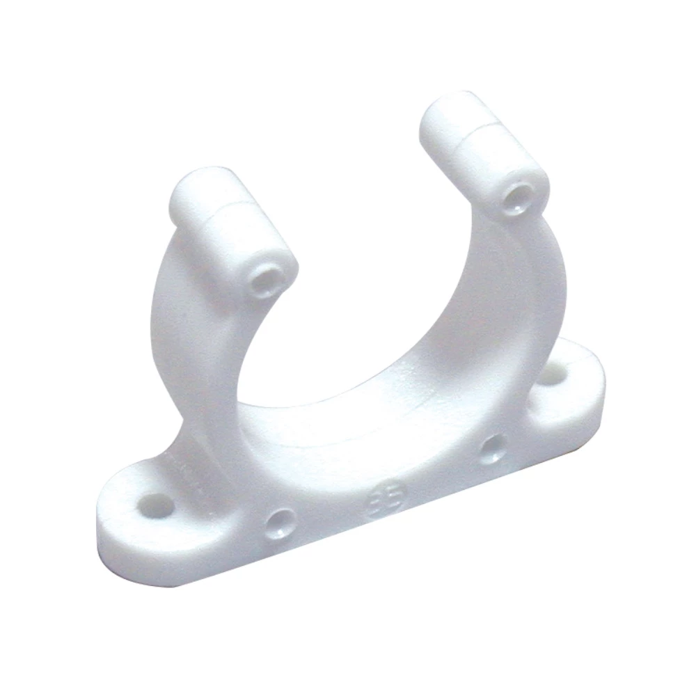 Nuova Rade Plastic Spring Clip White