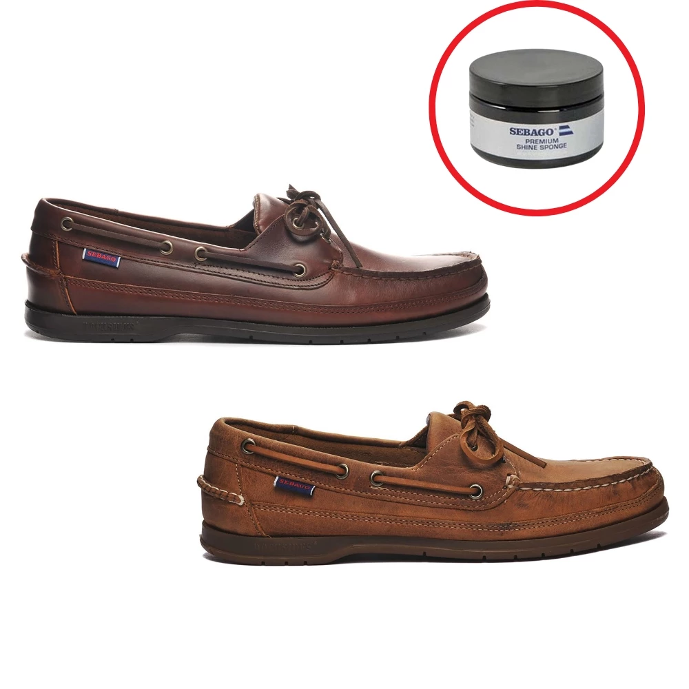 Men's Schooner Leather Boat Shoe