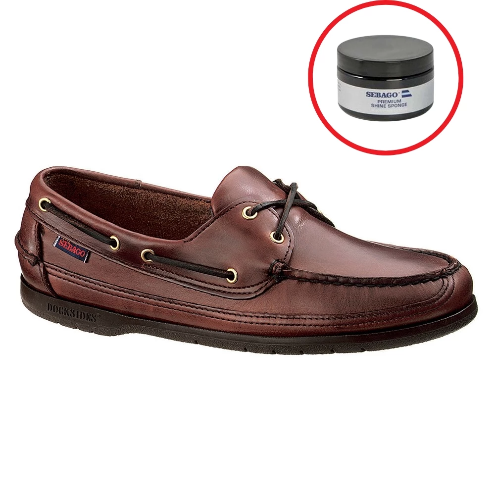 Sebago Men's Schooner Leather Boat Shoe
