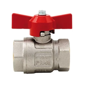 Blue Gee Nickel Plated Brass Female/Female Tee Ball Valve 
