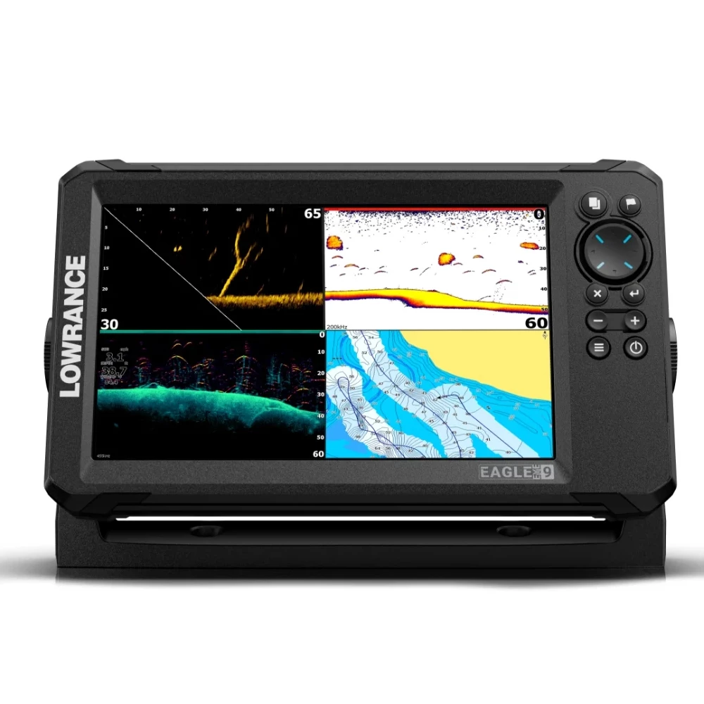 Eagle Eye 9 Chartplotter Fishfinder with Live Sonar