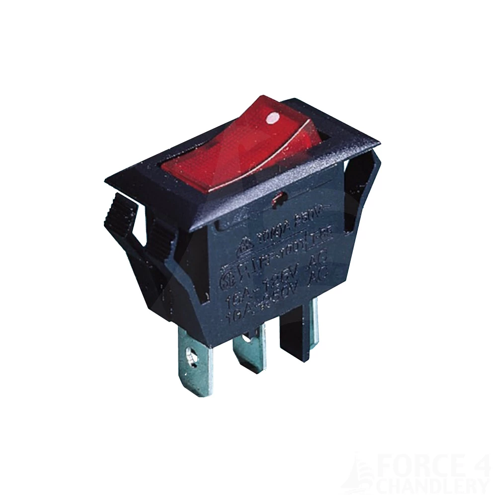 Force 4 Switch Panel Rocker Switch Illuminated