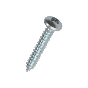 A4 Stainless Steel Pan Head Pozi Self Tappers 6 x 1 1/4” (3.5 x 32mm) 