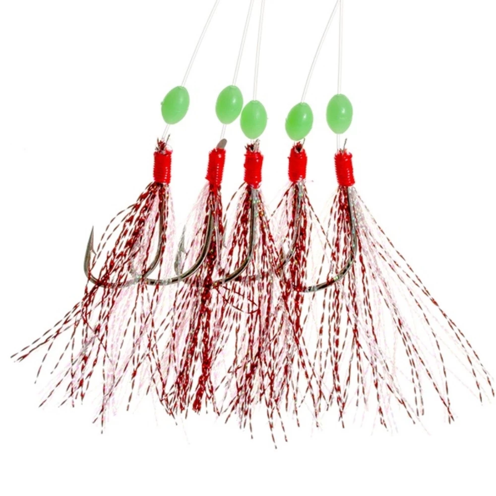  Red/Silver Glitter Rig