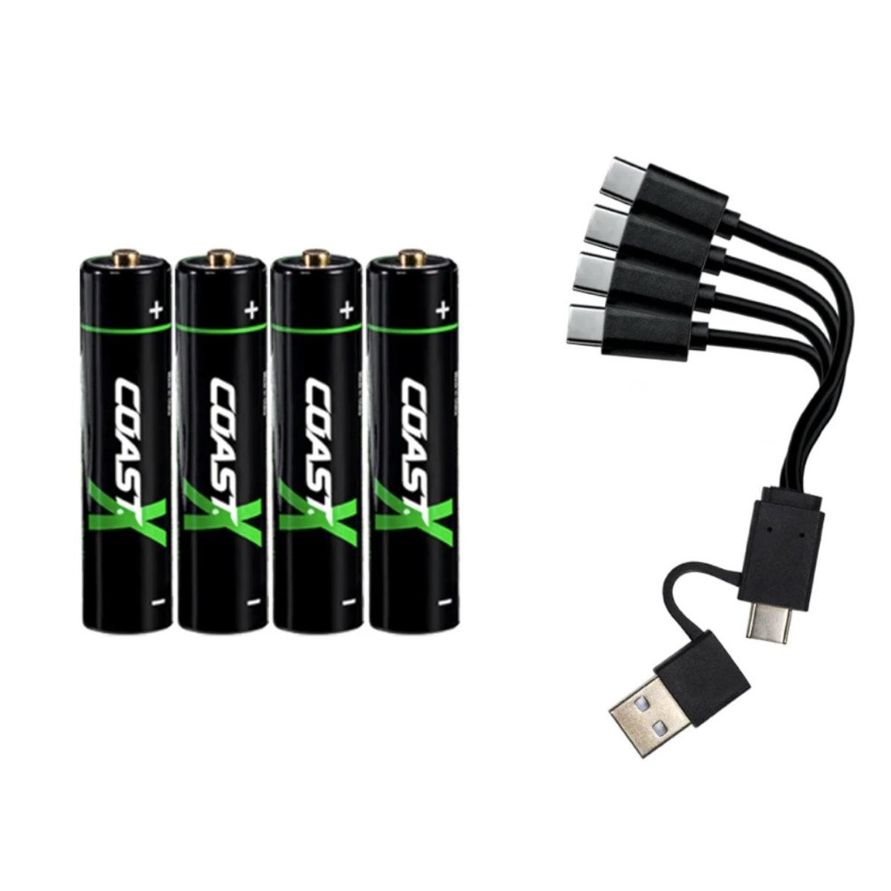 ZX Rechargeable Batteries - 4 pack