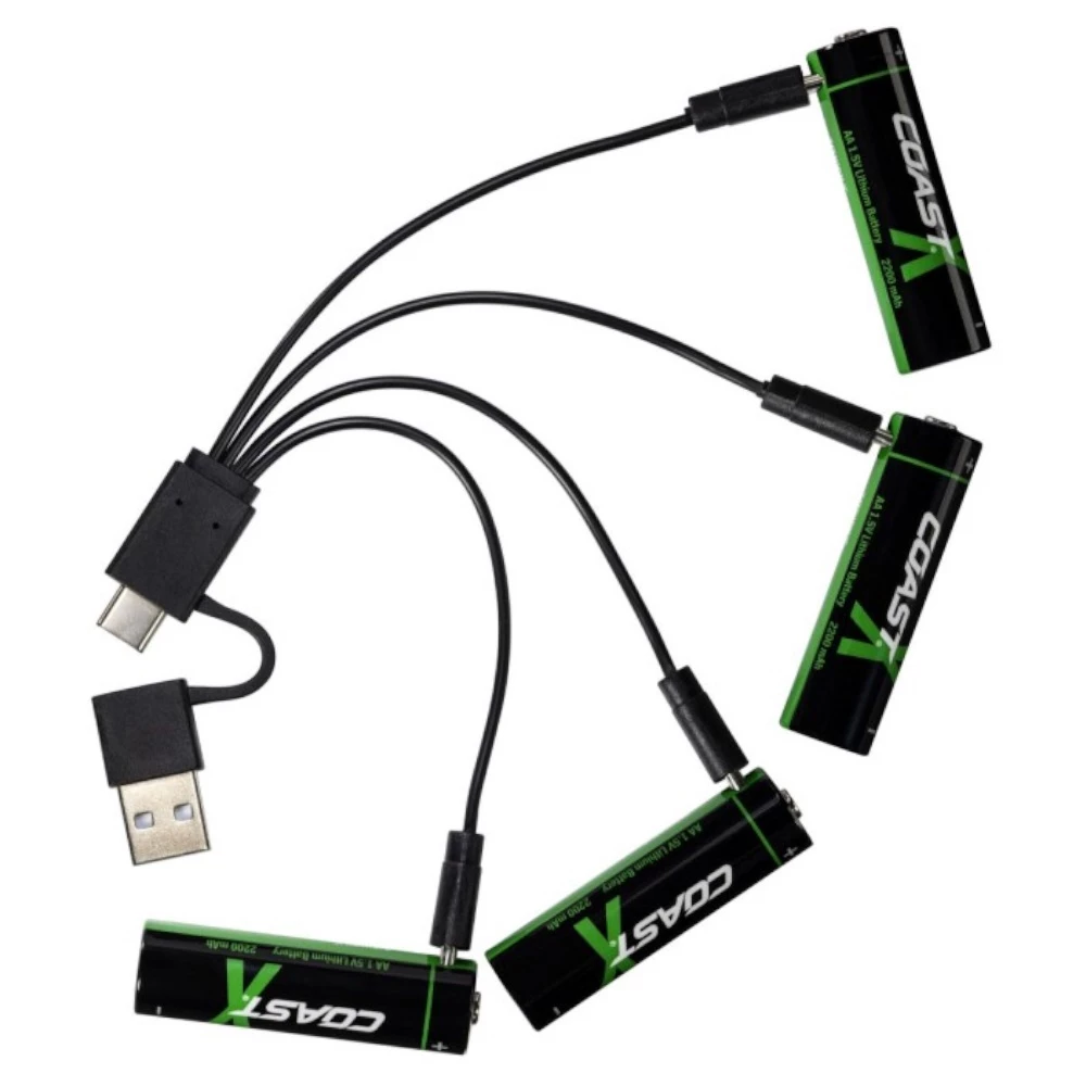 Coast ZX Rechargeable Batteries - Force 4 Chandlery