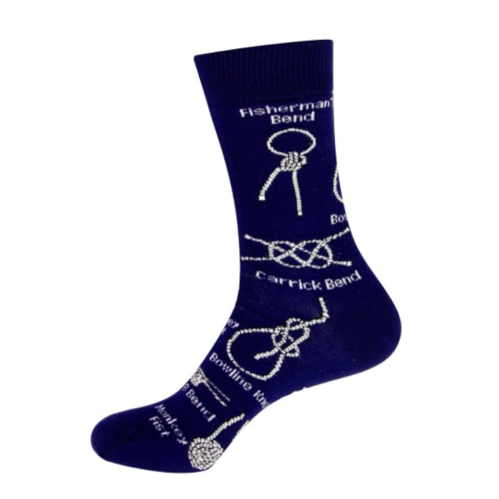 Nautical Crew Socks