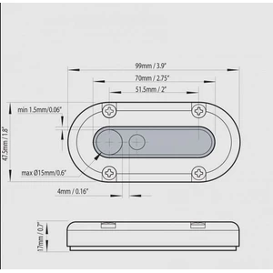 Scanstrut Multi-Cable Deck Seal