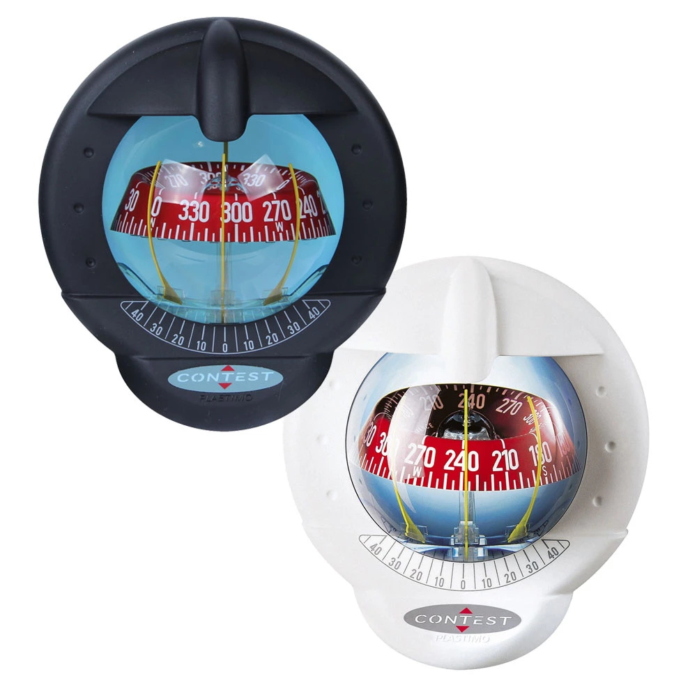  Contest 101 Bulkhead Compass - White/Red Card