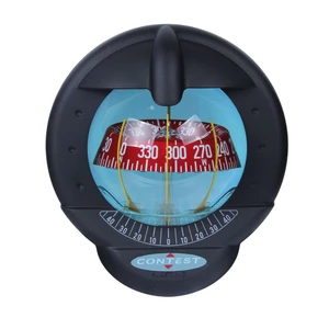 Plastimo Contest 101 Bulkhead Compass - White/Red Card 