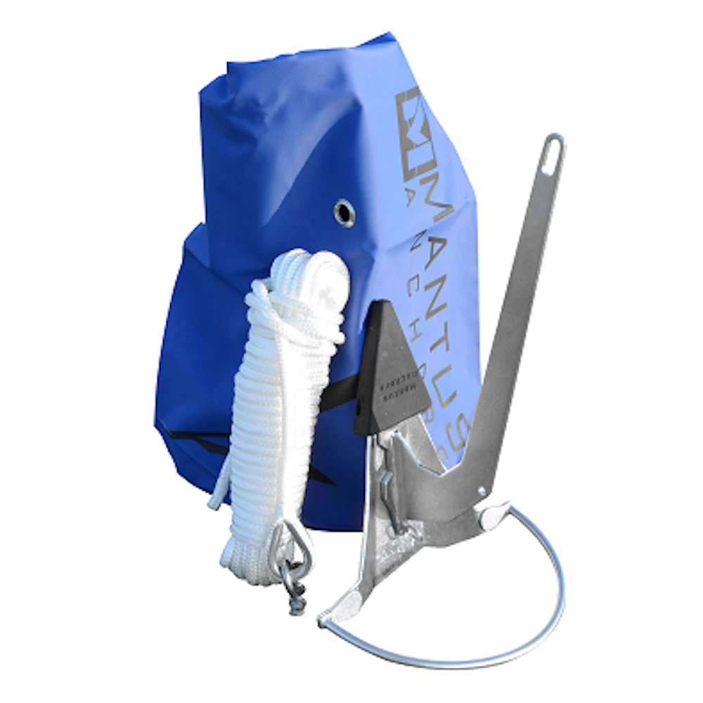 Mantus M1 2.5lbs Stainless Steel Dinghy Anchor Kit 