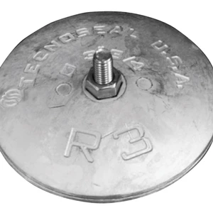 Tecnoseal Zinc Disc Anode (pair) for Rudder 92mm