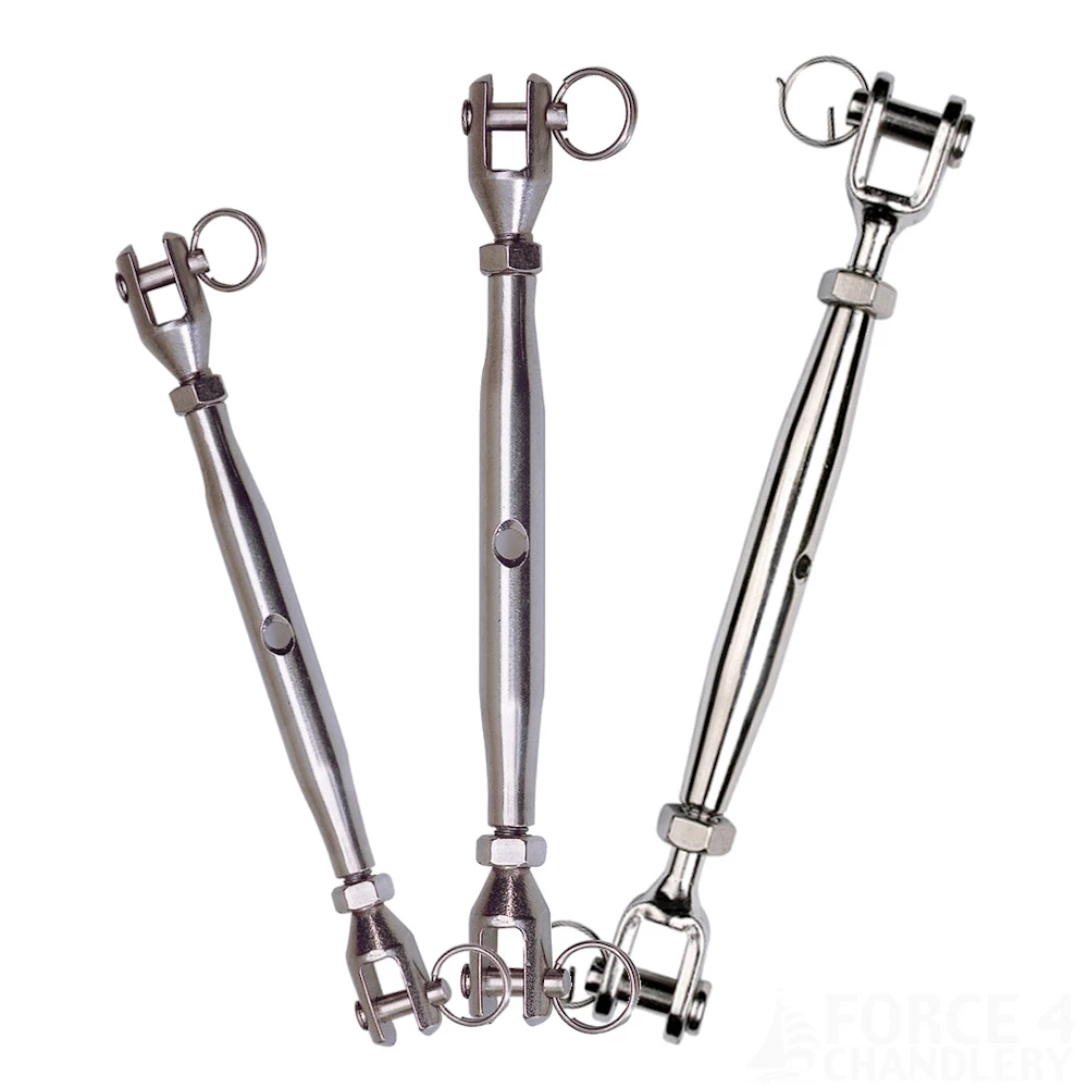 Force 4 Stainless Steel Rigging Screw  - Fork/Fork 