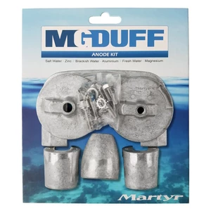 M G Duff Bravo 3 (2004+) Mercruiser Stern Drive Anode Kit 
