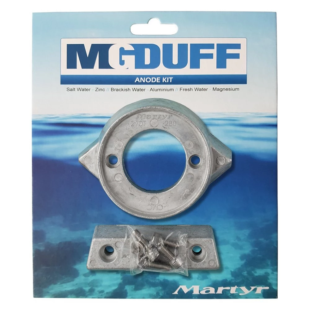 M G Duff Volvo 290 Stern Drive Anode Kit