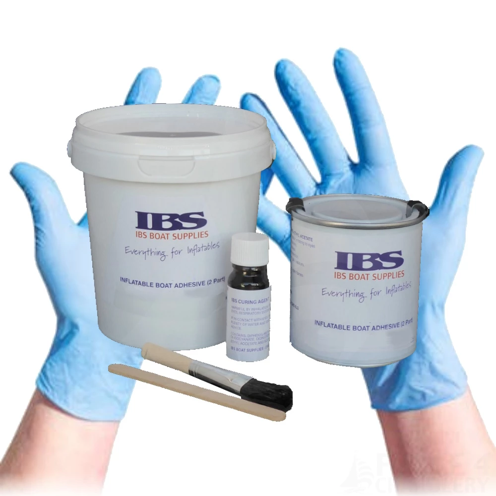 IBS Inflatable Boat Glue Kit 250ml - Hypalon