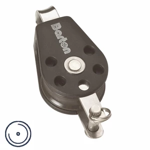 Barton Plain Bearing - Single - Fixed Eye & Becket Block 