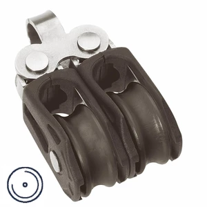 Barton Plain Bearing - Double - Fixed Eye Block 