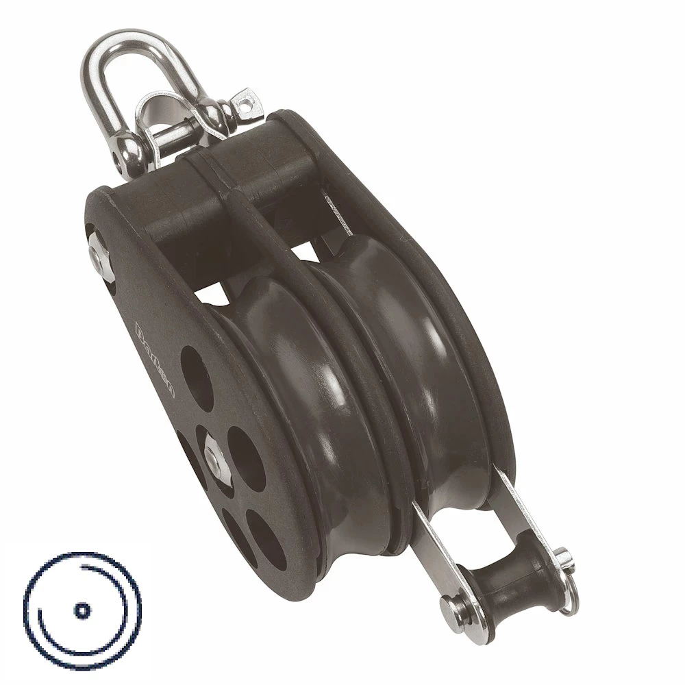 Barton Plain Bearing - Double - Reverse Shackle & Becket Block