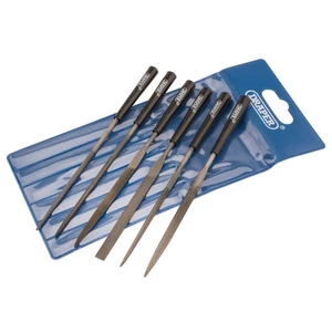 Draper 6 Piece Needle File Set - 140mm