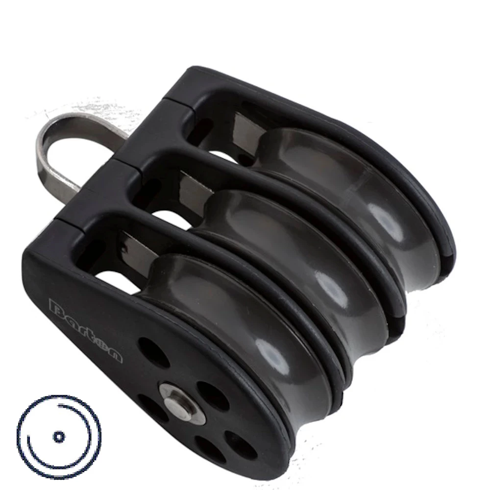 Plain Bearing - Triple - Fixed Eye Block