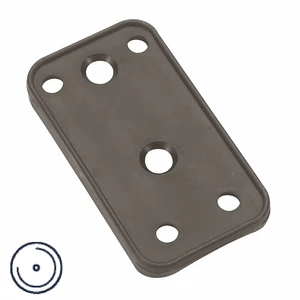 Barton Plain Bearing - Curved Backing Plate for Cheek Block